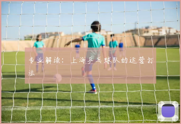 专业解读：上海乒乓球队的运营打法